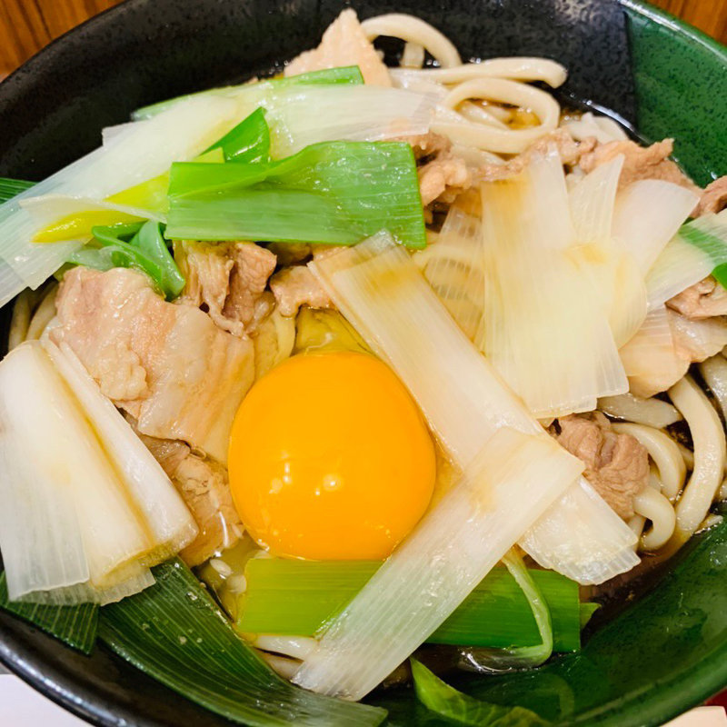 冷し肉そば 玉落とし(浅草 角萬)