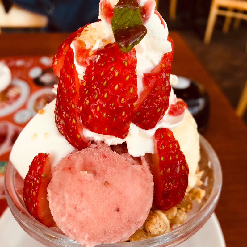 とちおとめのミニパルフェ(デニーズ 立川店 （Denny's）)