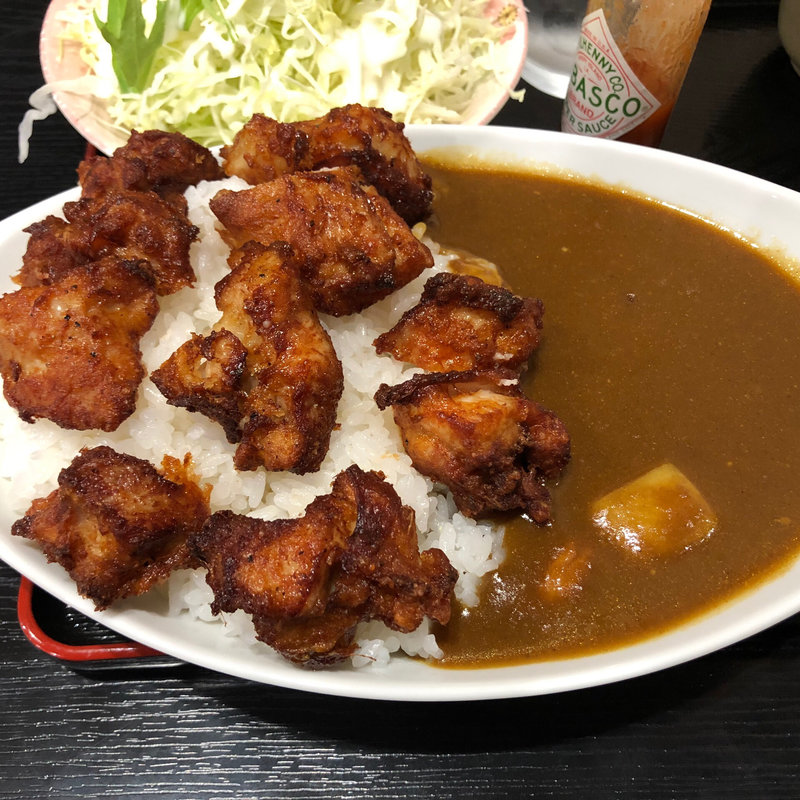 若どりの唐揚カレー(三州屋 )