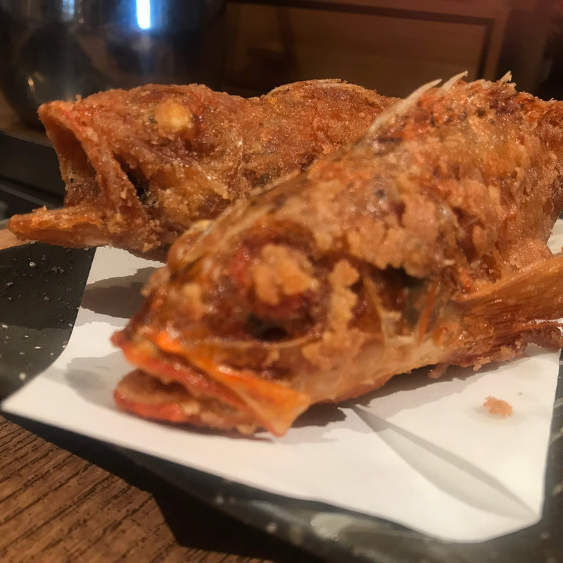 ユメカサゴの唐揚げ(浜焼き しんちゃん )