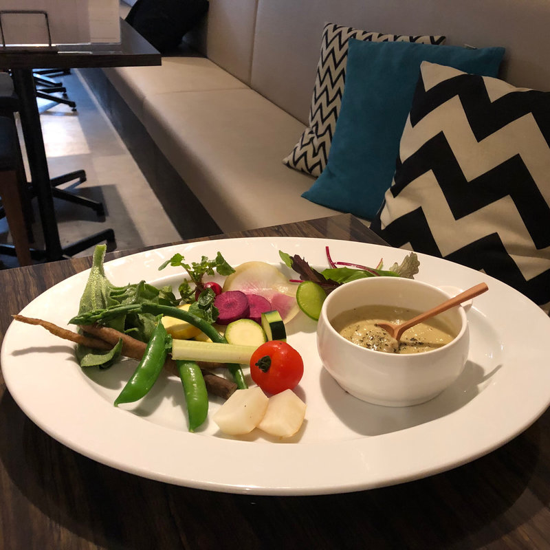 福岡 糸島産オーガニック野菜のバーニャカウダ ハーフ  (tsubakiya)