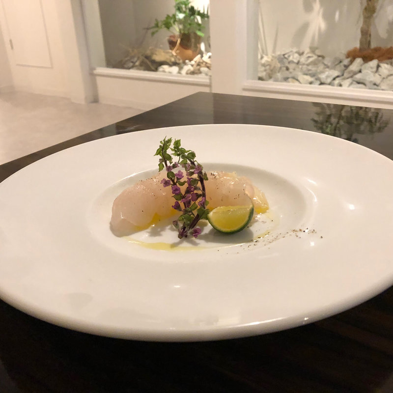 本日のカルパッチョ   的鯛(tsubakiya)