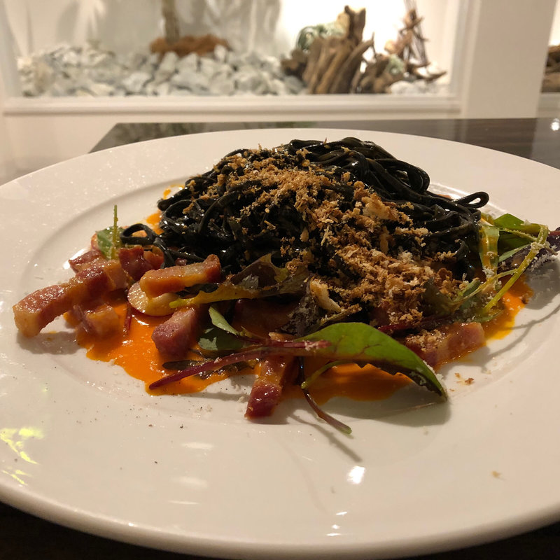 燻製カルボナーラ(tsubakiya)