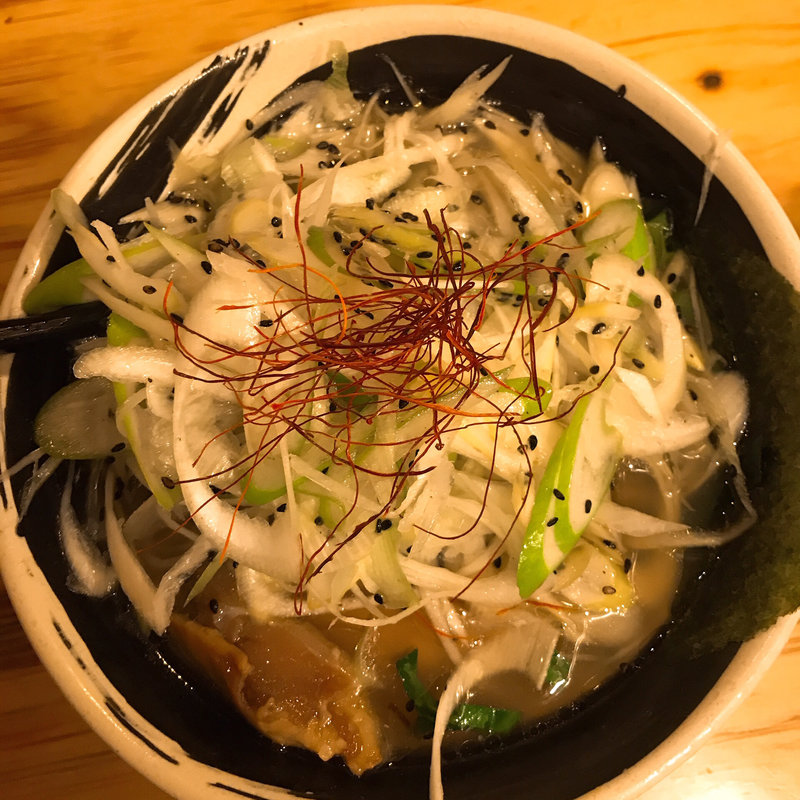 ネギ塩鶏そば(麺場 浜虎 横浜店)