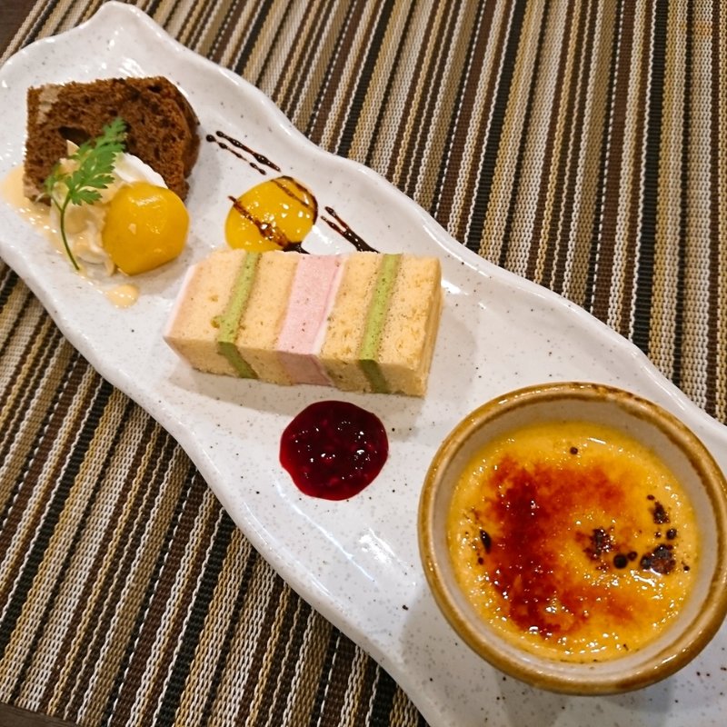 ランチコース(洋食レストラン＆ケーキ Petit Bois)