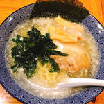 背脂塩ラーメン