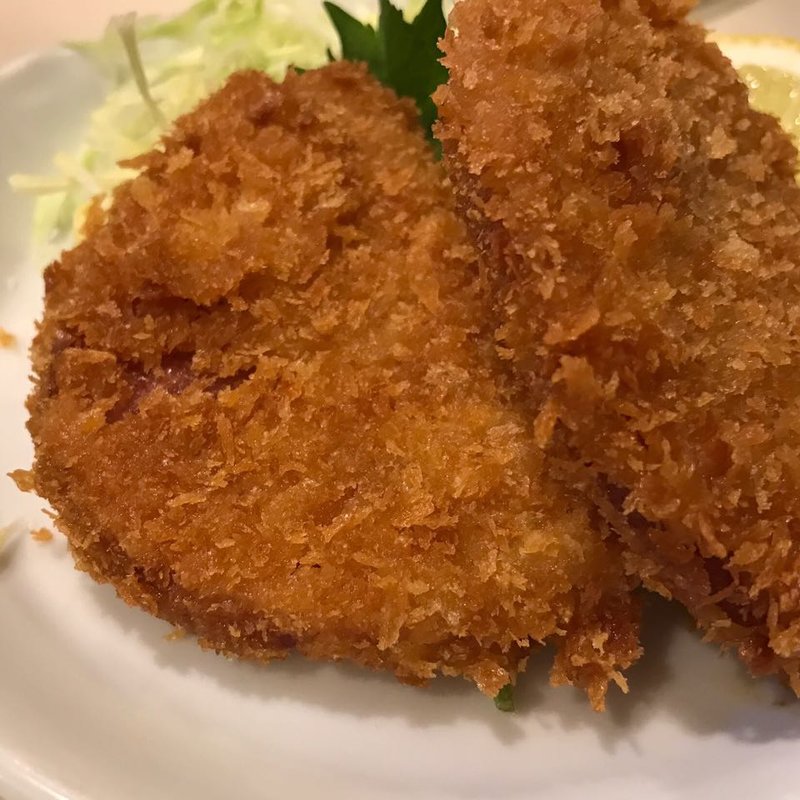 ハムカツ(大衆酒場寿海本店 )