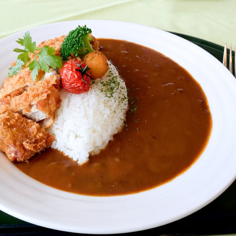 熟成三元豚のロースカツカレー(満濃ヒルズカントリークラブ レストラン)