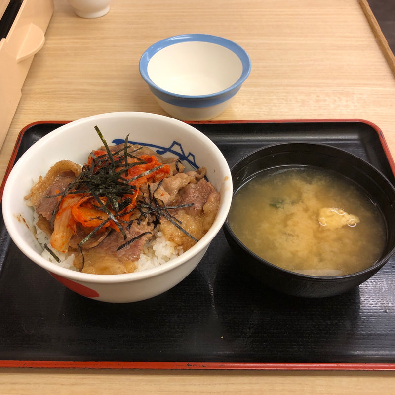 キムカル丼(松屋 祖師谷大蔵3丁目店)