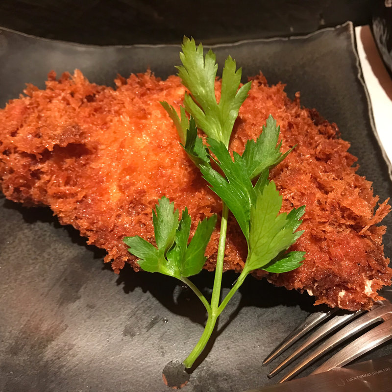 ゴルゴンゾーラとんかつ(とんかつ マンジェ)