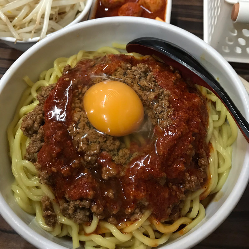 まぜそば(味噌麺処 花道 （みそめんどころ はなみち）)