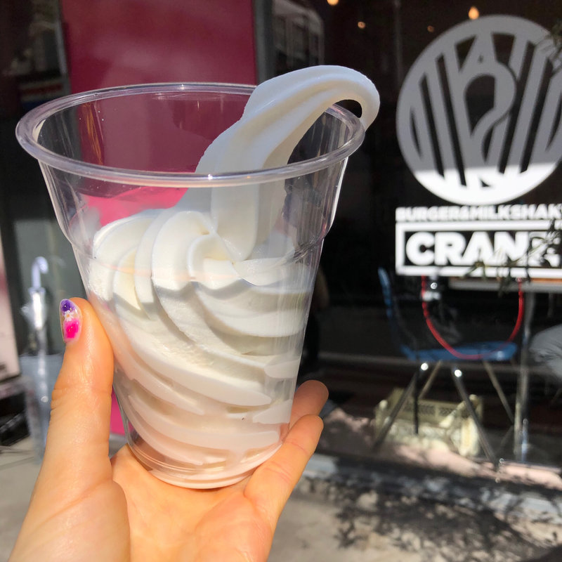 ソフトクリーム(BURGER&MILKSHAKE CRANE)