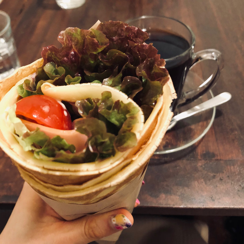 ハムサラダからしマヨ(ラップスクレープ （WrapsCrepe）)