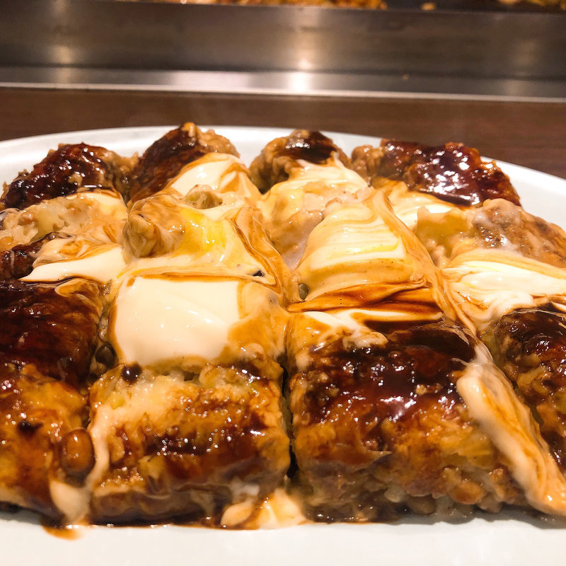 豚玉＋納豆(ぼてやん多奈加 )