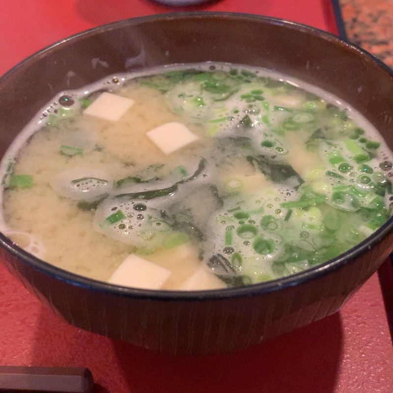 味噌汁(とんかつ廣)