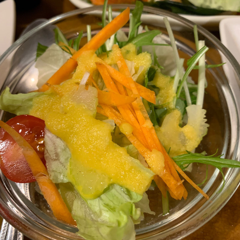 野菜サラダ(ハチミツボタン )