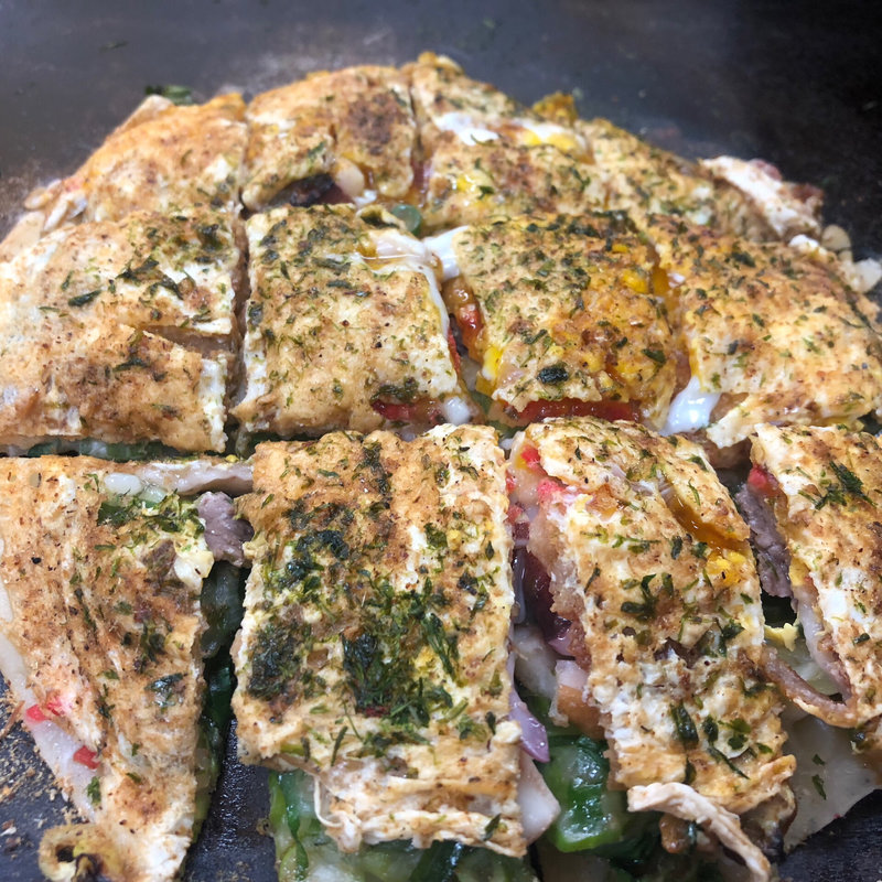 ねぎ焼き(京祇園ねぎ焼 粉 （Kona）)