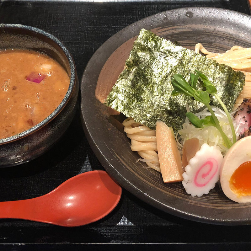 濃厚煮干つけ麺（期間限定）(甚八)