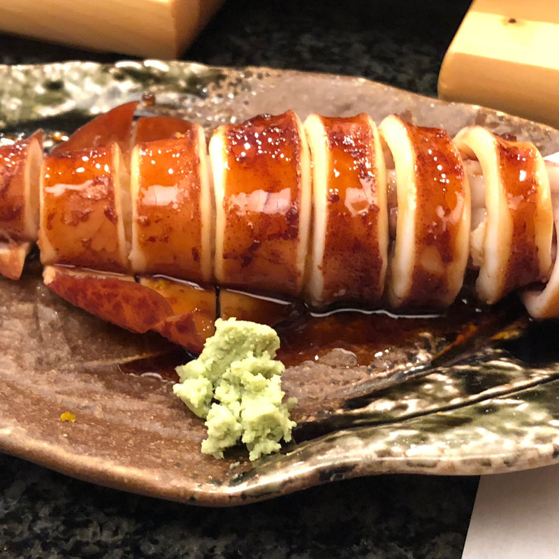 ヤリイカの煮付(丸銀鮨 )