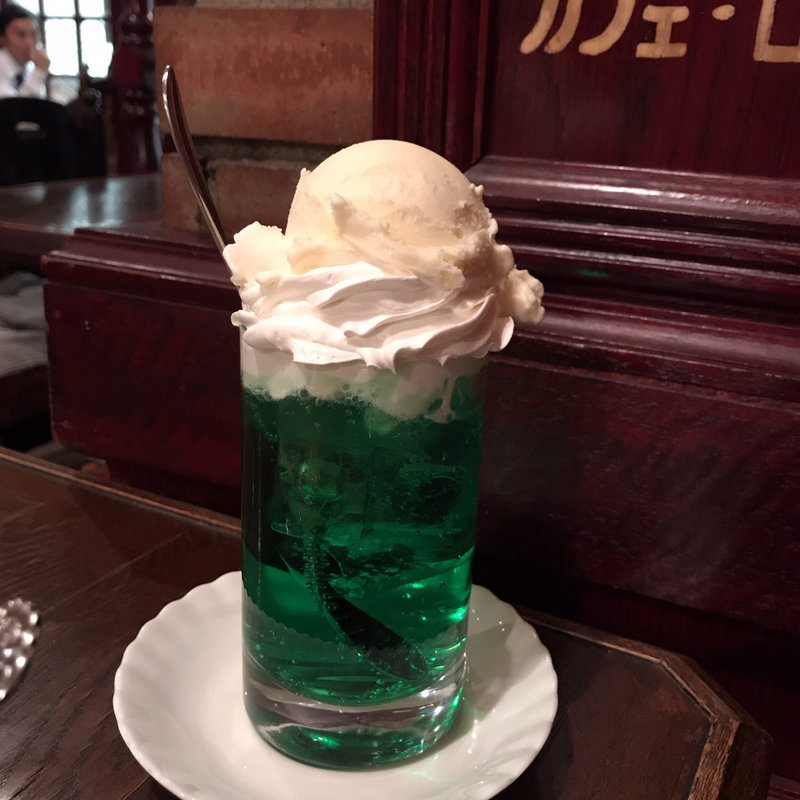 クリームソーダ(喫茶ジャマイカ)