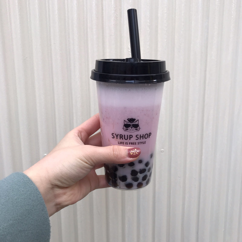 イチゴミルクタピオカ(Syrup Shop)