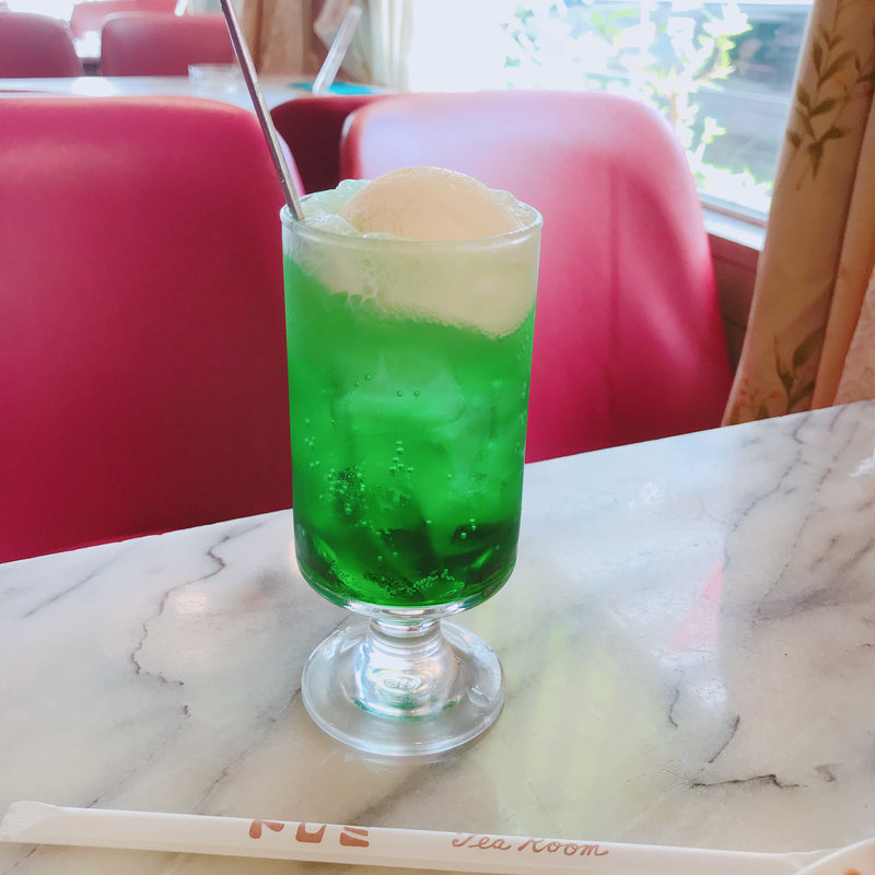 クリームソーダ(喫茶 ドレミ)