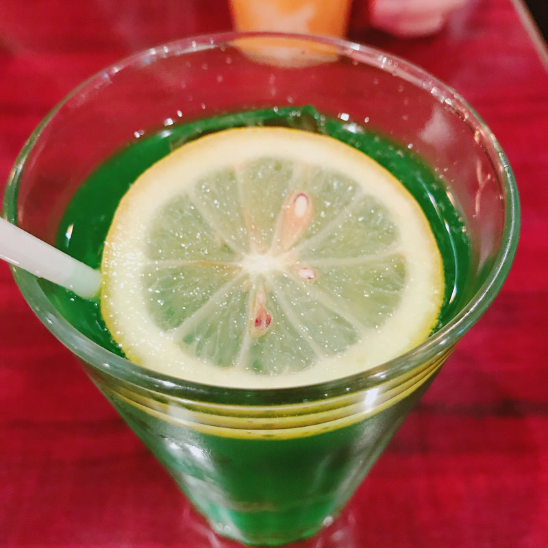 メロンソーダ(喫茶アリサ)