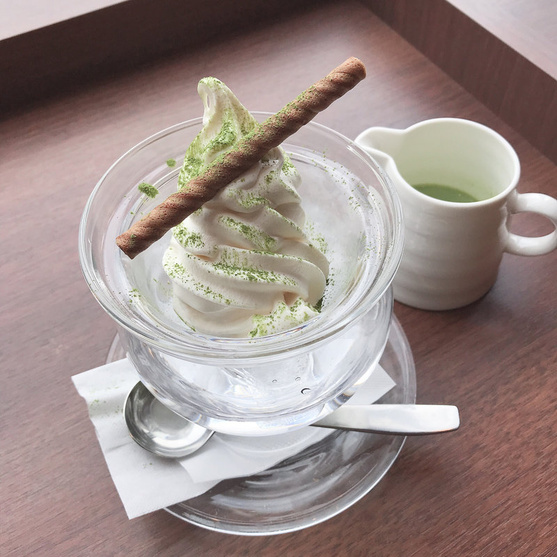 抹茶アフォガード (倉式珈琲店 新百合ヶ丘エルミロード店)