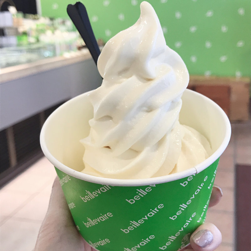 ソフトクリーム ミックス(モンプチ プレジール ベイユヴェール 六本木ヒルズ期間限定店)