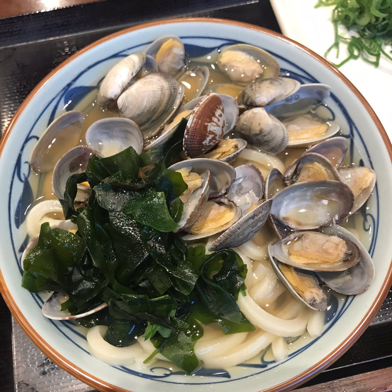 あさりうどん(大)(丸亀製麺 新宿NSビル店 )