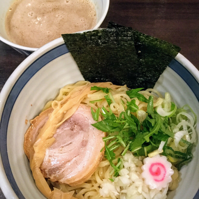 濃厚煮干しつけ麺(斑鳩)