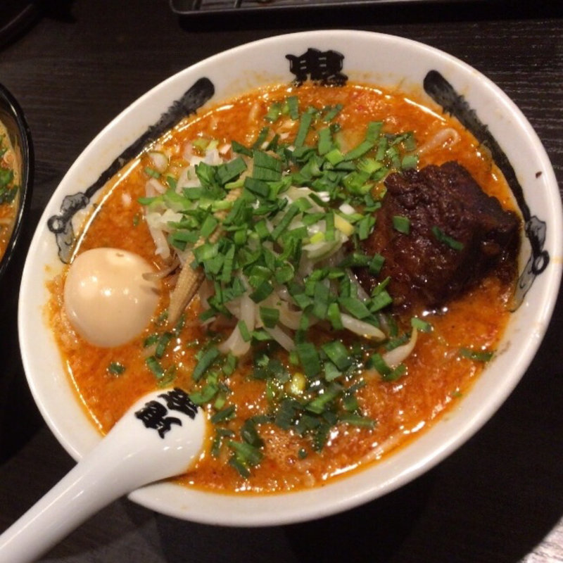 カラシビ味噌らー麺 ＋ 味玉(カラシビ味噌らー麺 鬼金棒)