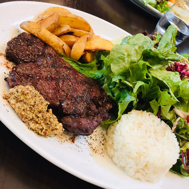 ステーキプレート 肩ロース(ブラッセリー アデニア)