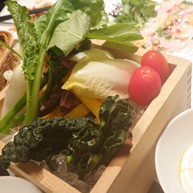 バーニャカウダ(Lucy’s CAFE & DINING)