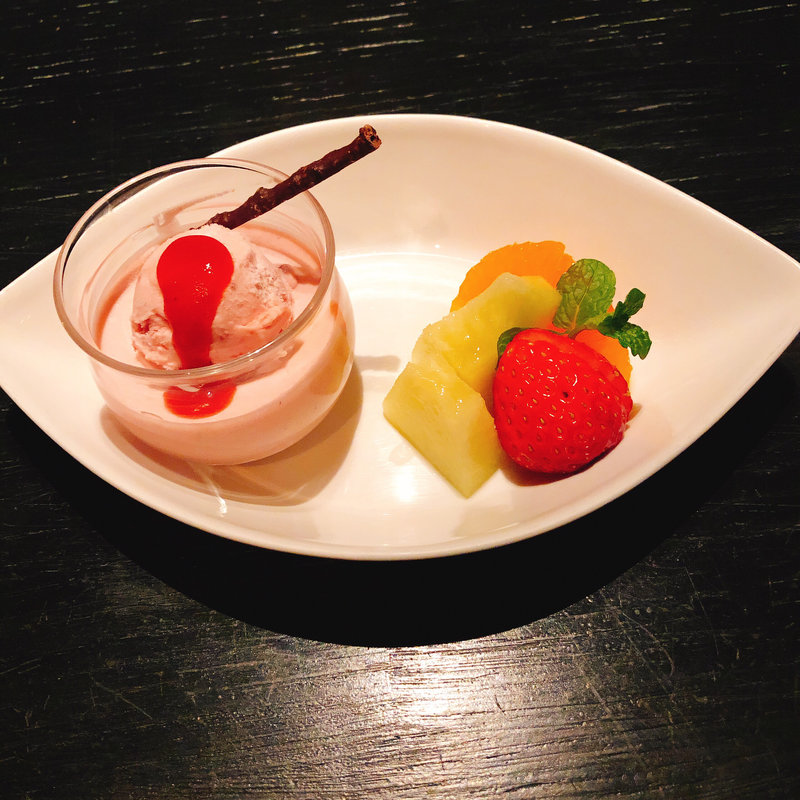 デザート(天川 鉄板焼き)