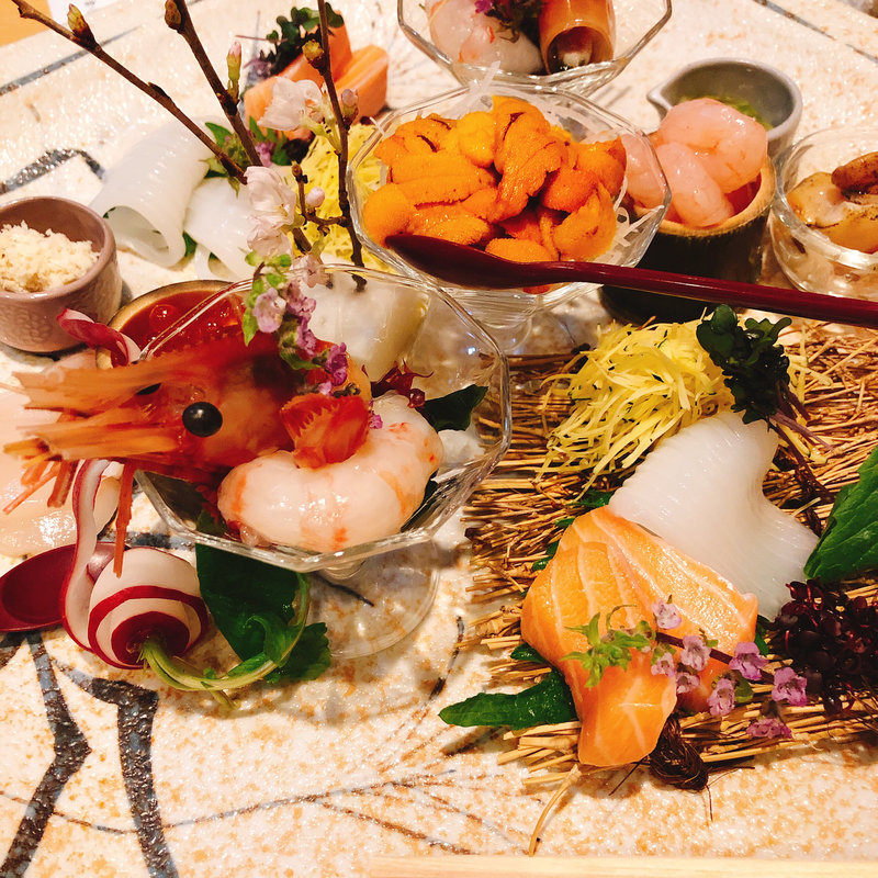 刺身盛り合わせ(天金 本店)