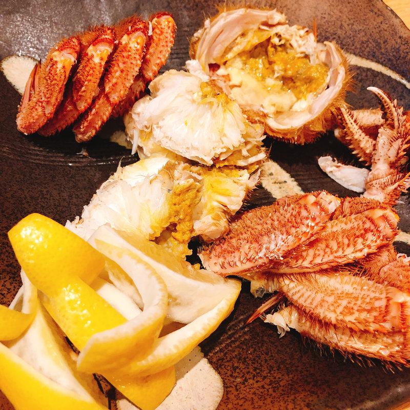 茹で蟹(天金 本店)