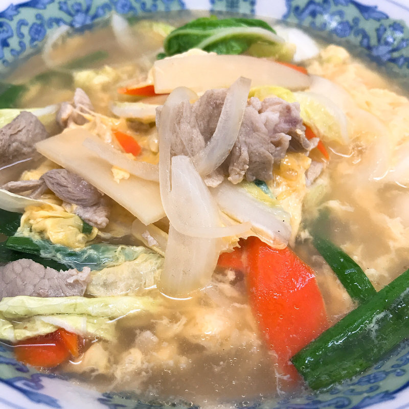 五目ラーメン(チャーミングチャーハン )