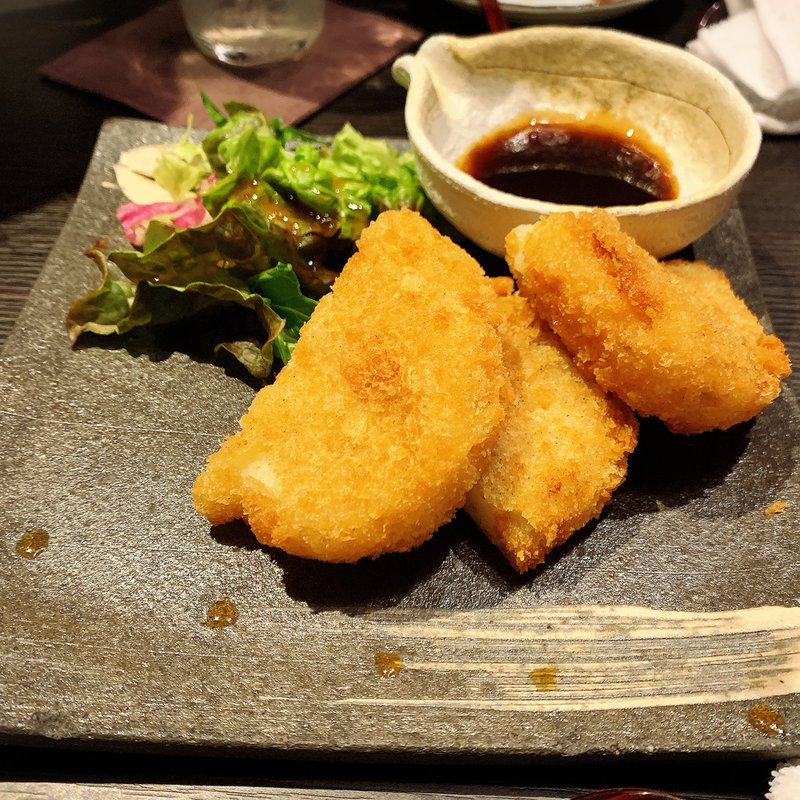 芋がおいしいコロッケ(炉端の佐藤 中目黒本店)