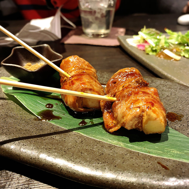 筍の肉巻き(炉端の佐藤 中目黒本店)