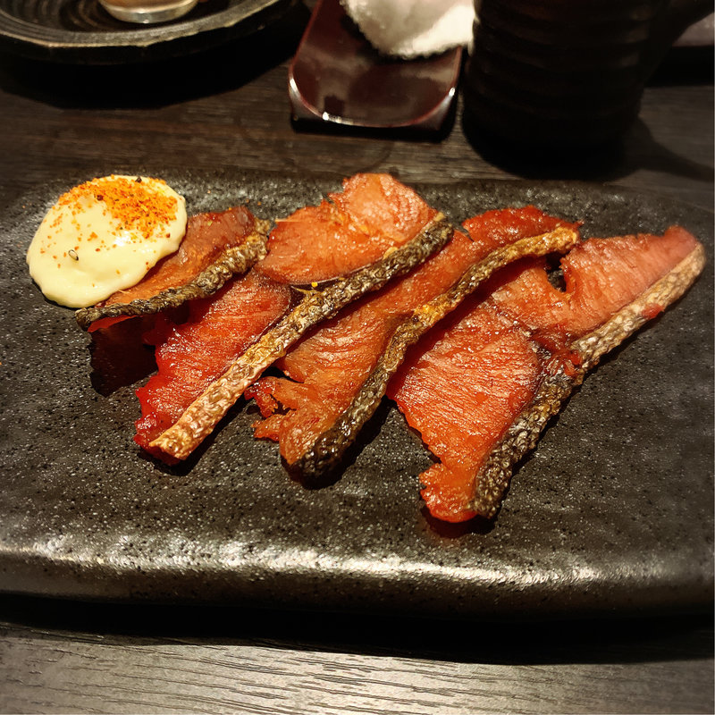 鮭とば(炉端の佐藤 中目黒本店)