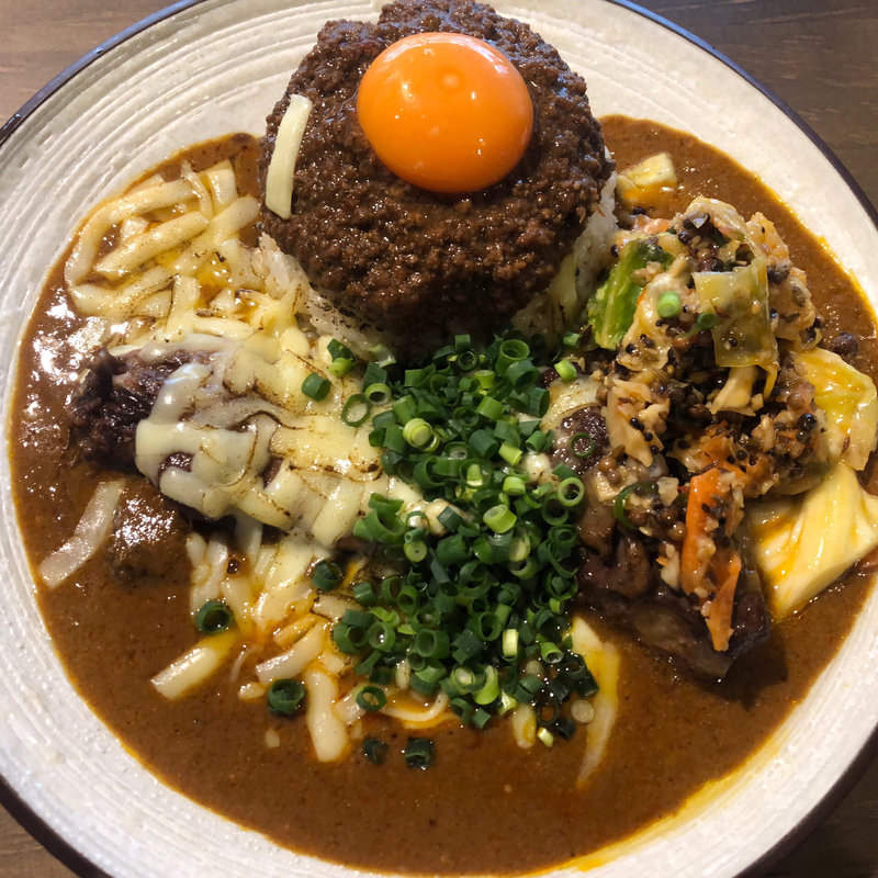 辛口 小 キーマ 豚 チーズ 中華アチャール(吉田カレー  )