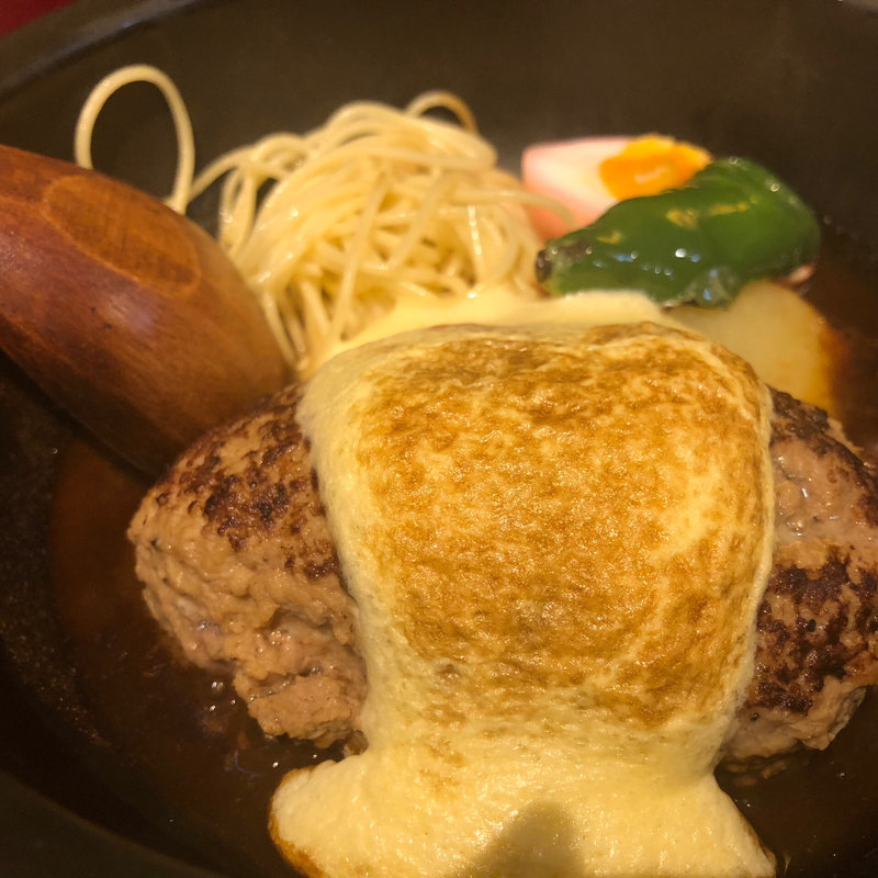 クワトロチーズハンバーグ（単品）(山本のハンバーグ 吉祥寺)