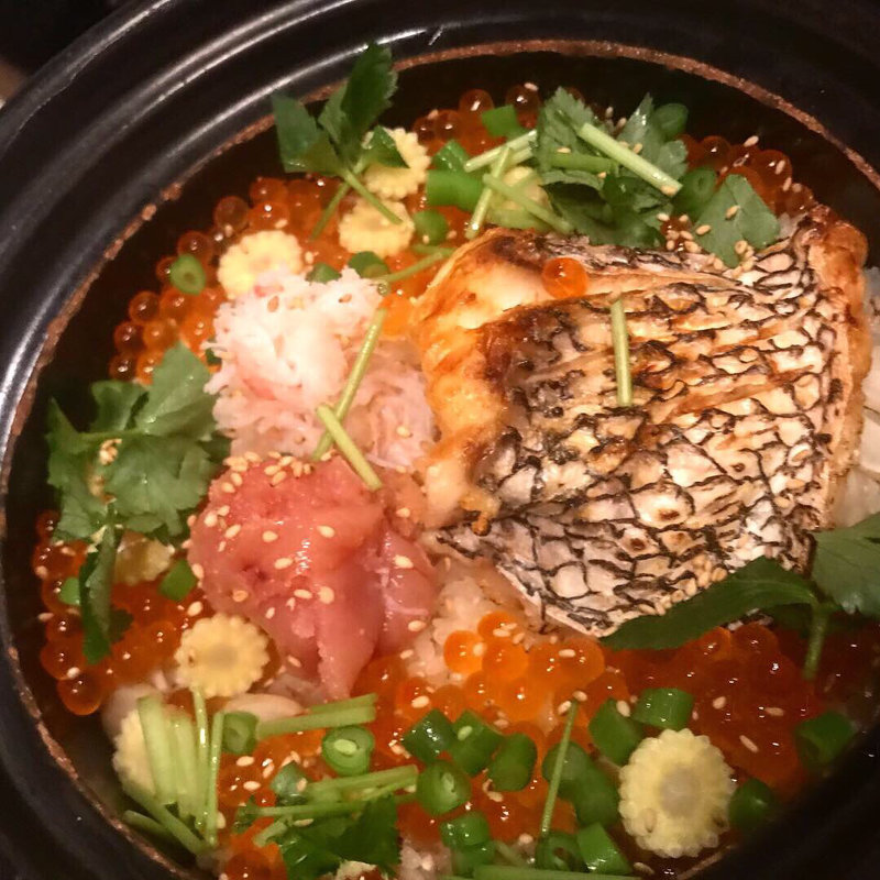 土鍋ごはん(博多ほたる 西中洲本店)