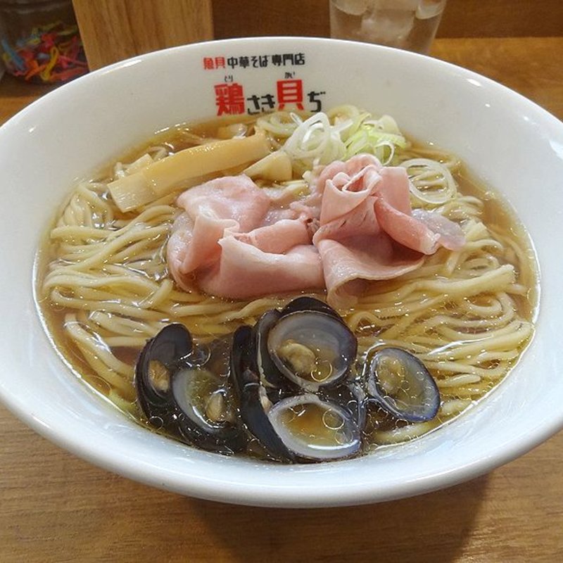 しじみ醤油そば(魚貝中華そば専門店 鶏さき貝ぢ)