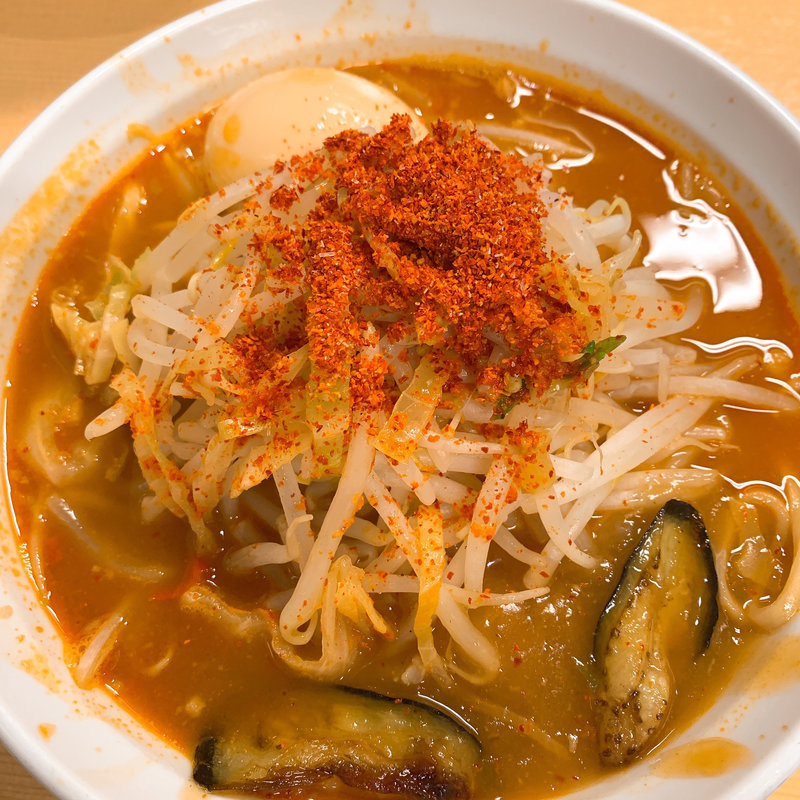 極辛あんかけ拉麺(旨辛ラーメン 表裏)