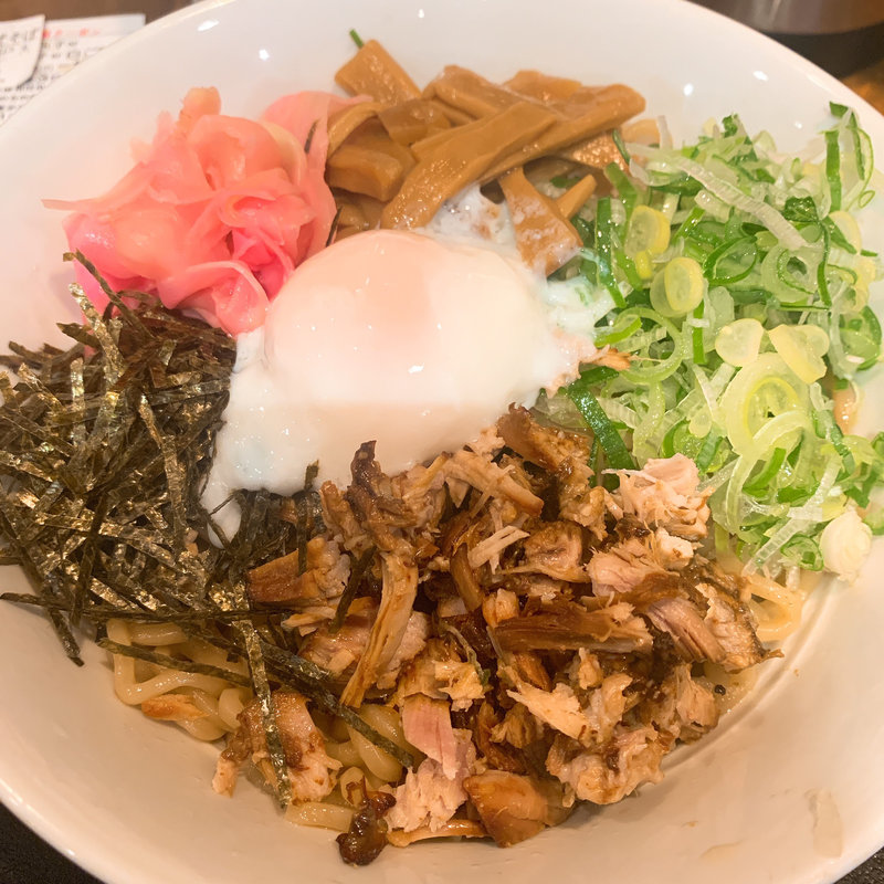 まぜそば(あんびしゃす花 )