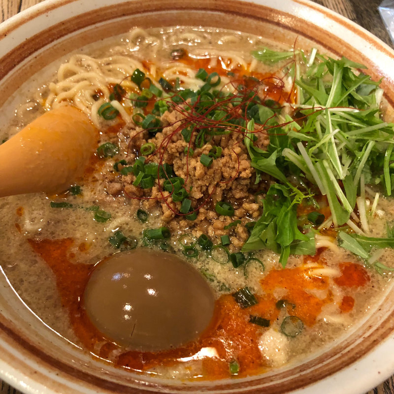坦々麺(自家製麺 大器)