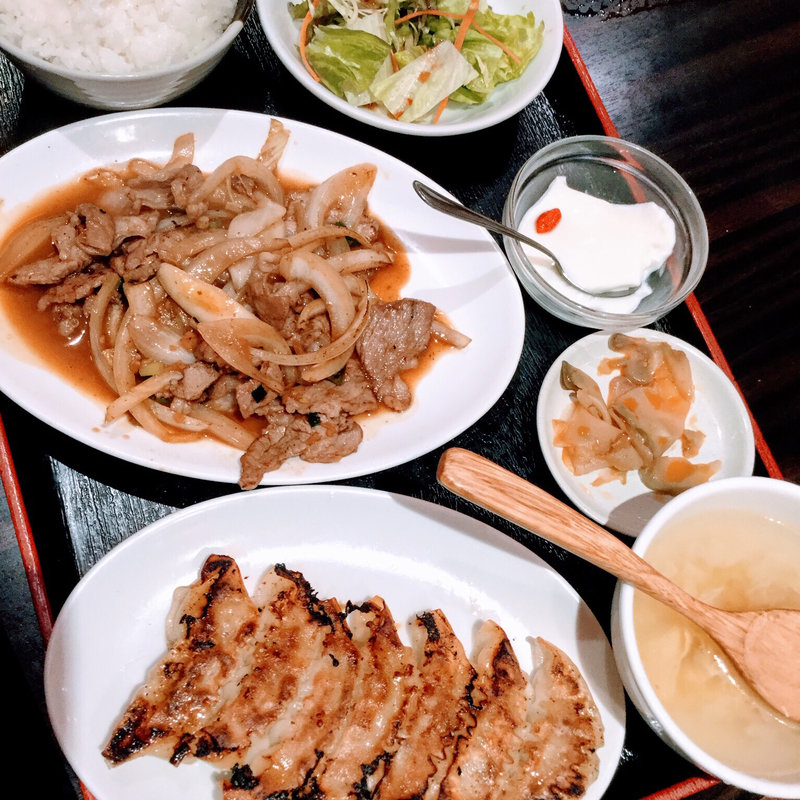 ジンギスカン定食(珉珉 虎ノ門店)