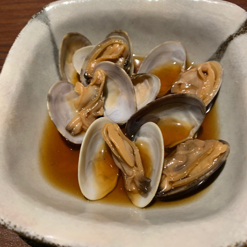 アサリの紹興酒蒸し(博多ほてい屋 冷泉町店)